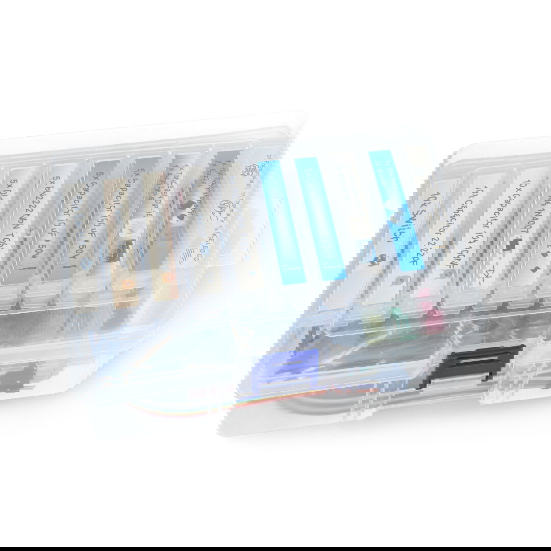 Zestaw elementów elektronicznych + płytka stykowa 400 - E24 - 235 elementów